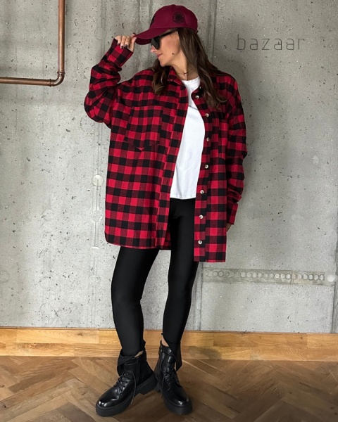 Koszula Krata Flanelowa