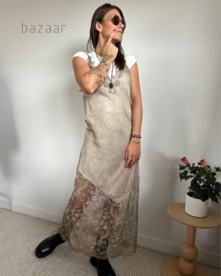 Sukienka koronka długa