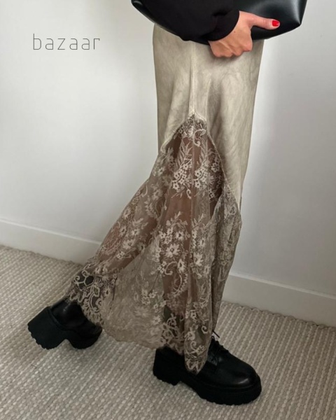 Sukienka koronka długa